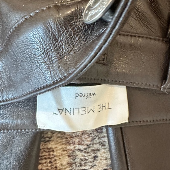 NWT Aritzia Melina Pant Rich Mocha Brown - Picture 3 of 5